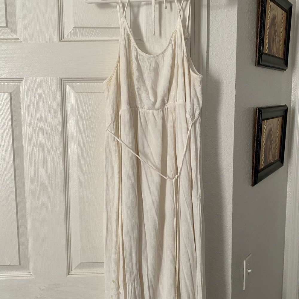 White Maternity Dress